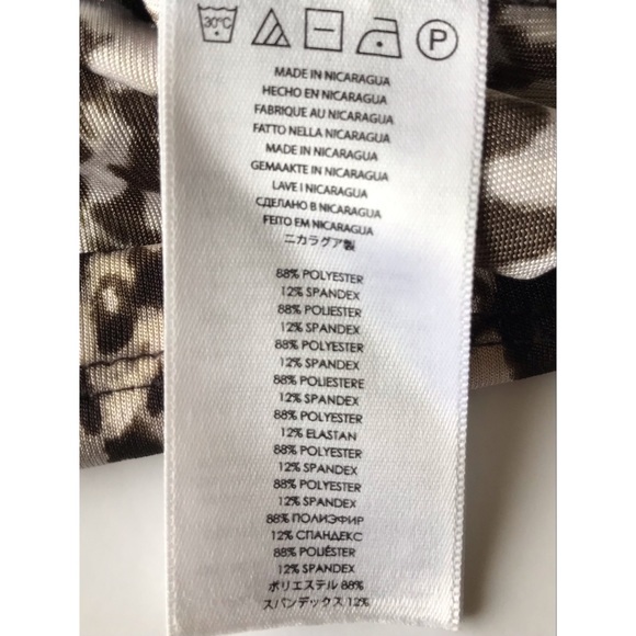 Micheal Micheal Kors Women’s Multicolored Animal Print Sleeveless Top Small - Picture 4 of 9